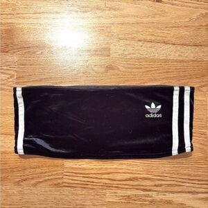 adidas Black and White Crop Top